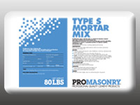 ProMasonry Type S Mortars